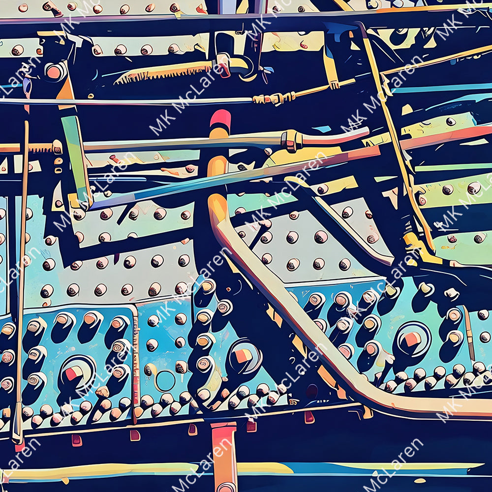 Train Engine in Color V.3