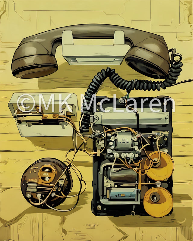 Vintage Phone Undressed V.4