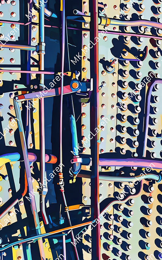 Train Engine in Color V. 1