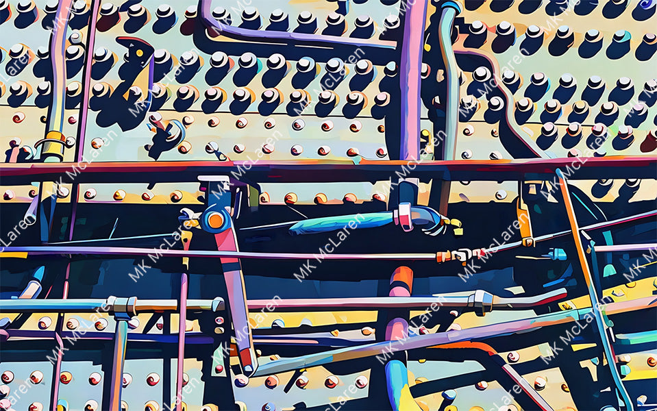 Train Engine in Color V. 1
